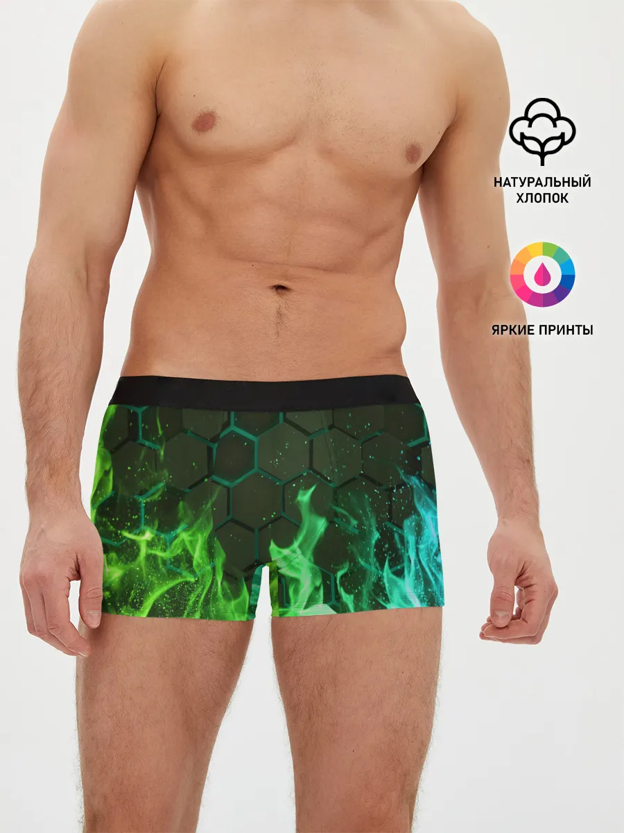 Мужские трусы боксеры / Fire