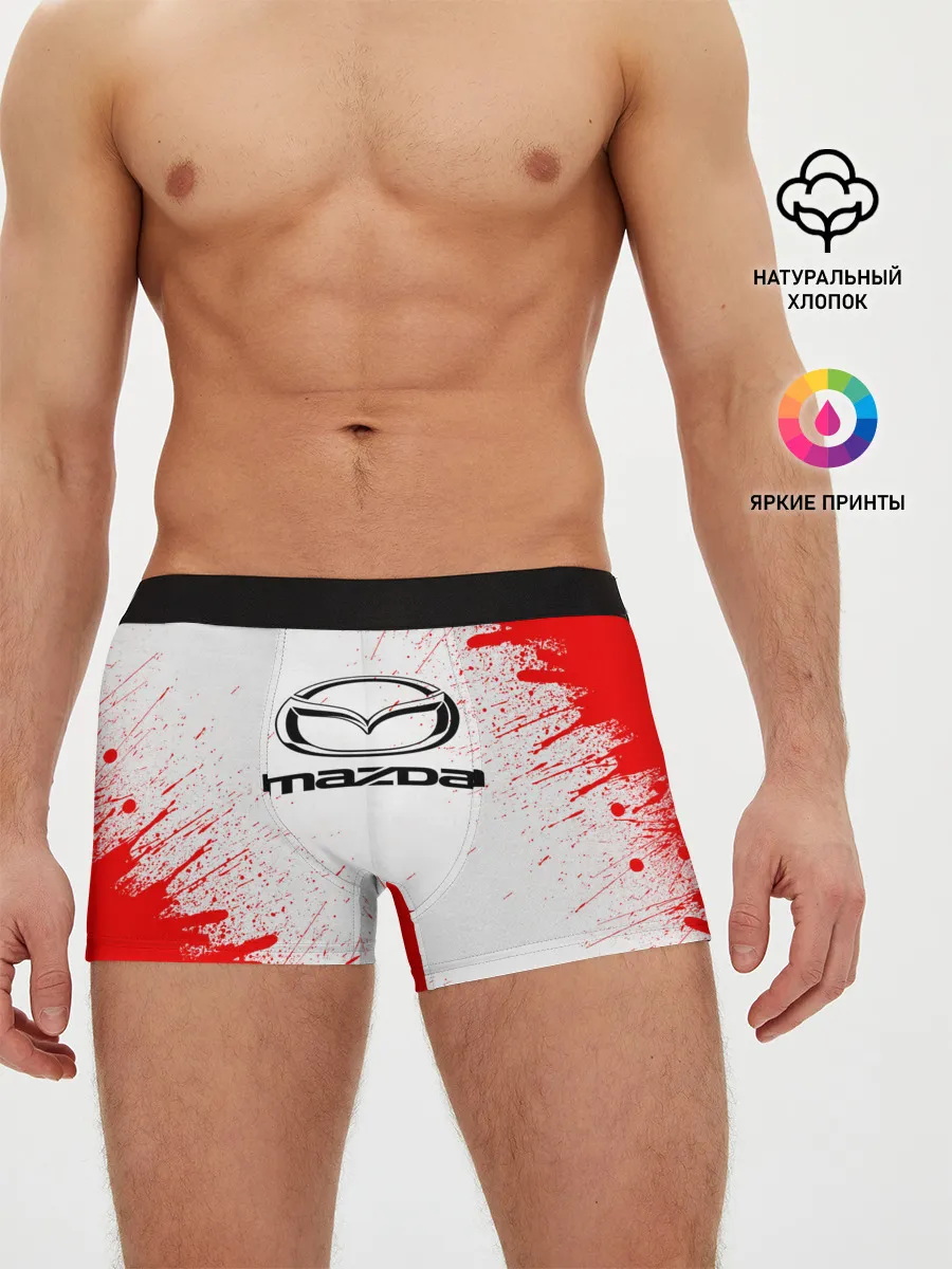 Мужские трусы боксеры / mazda
