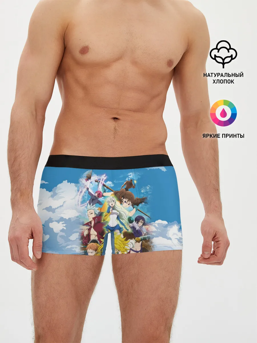 Мужские трусы боксеры / Аниме. Семь Смертных грехов