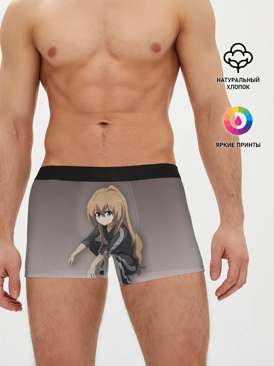 Мужские трусы боксеры / Аниме девочка на кортах в Адидасе