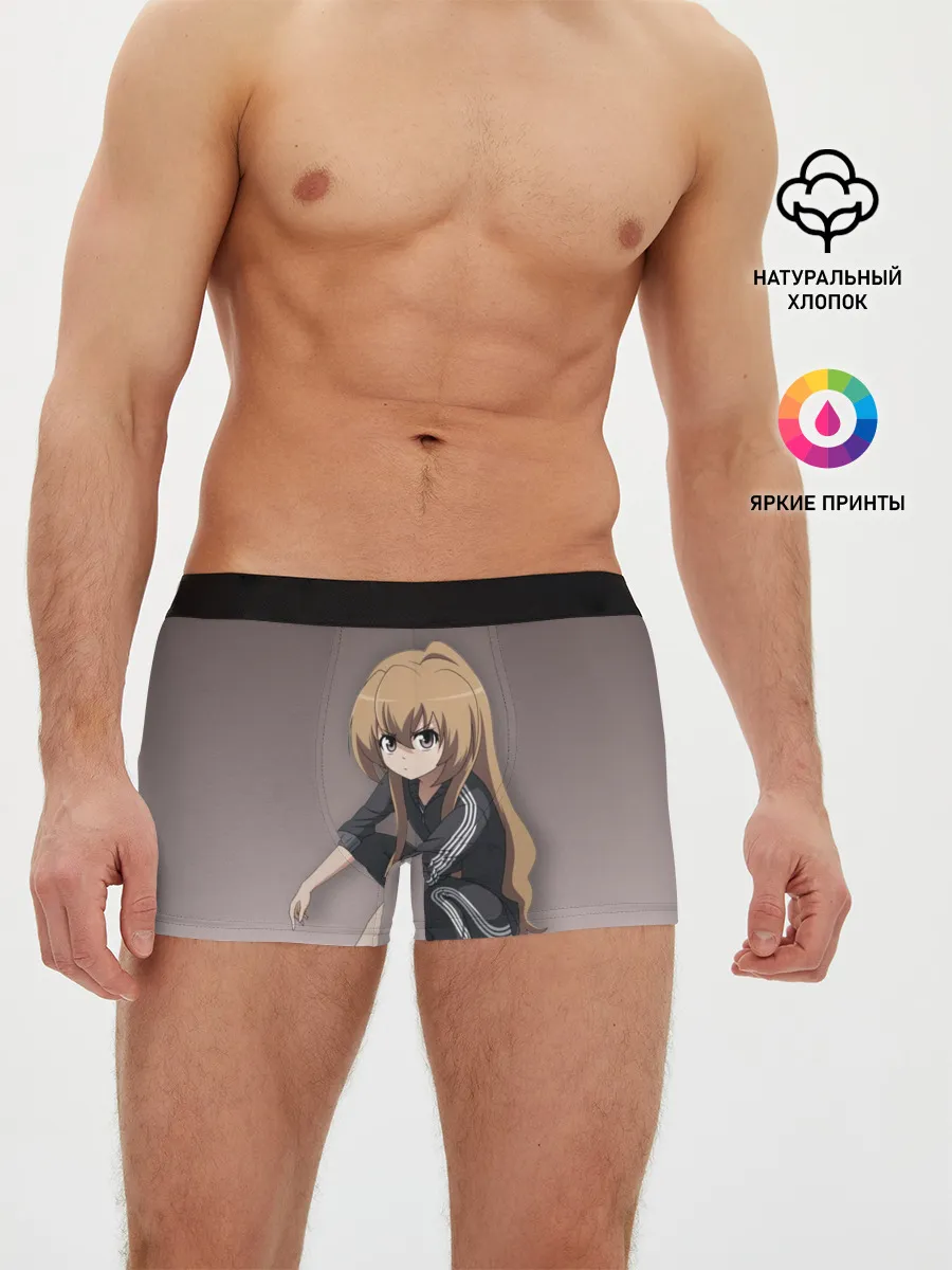 Мужские трусы боксеры / Аниме девочка на кортах в Адидасе