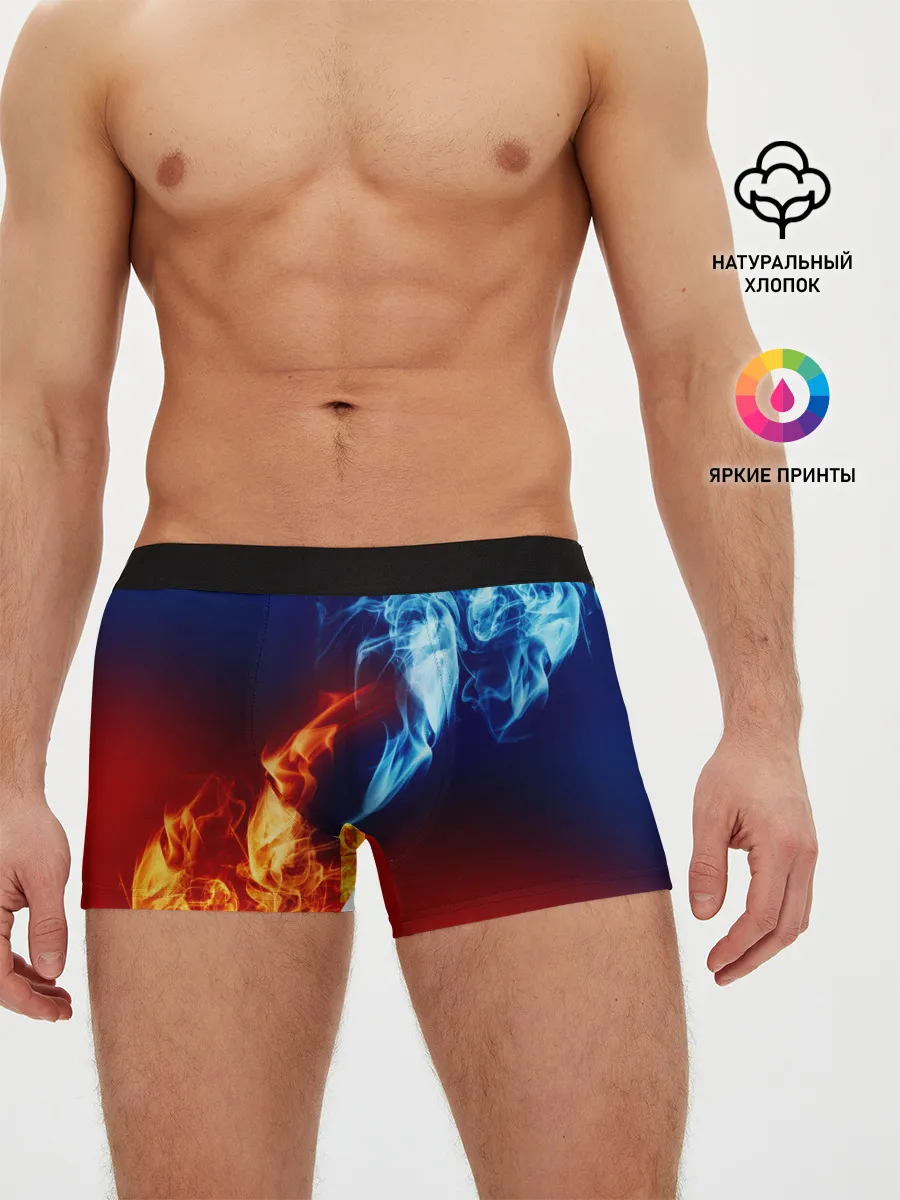 Мужские трусы боксеры / БИТВА ОГНЕЙ