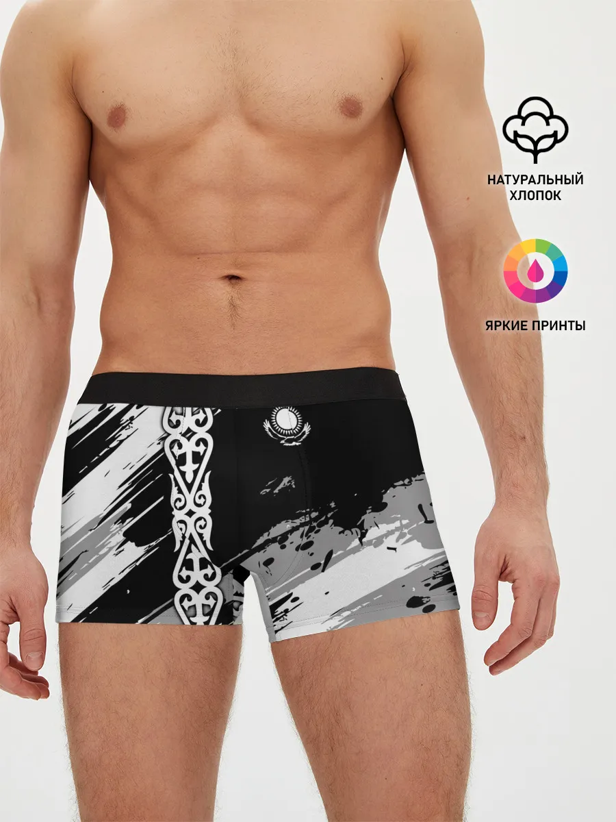 Мужские трусы боксеры / Форма Казахстан