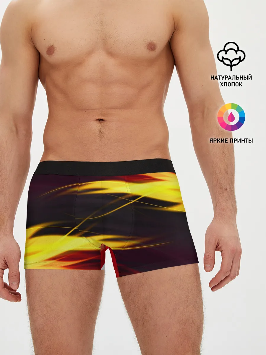 Мужские трусы боксеры / Языки Пламени