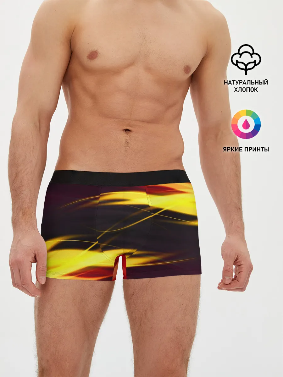 Мужские трусы боксеры / Языки Пламени
