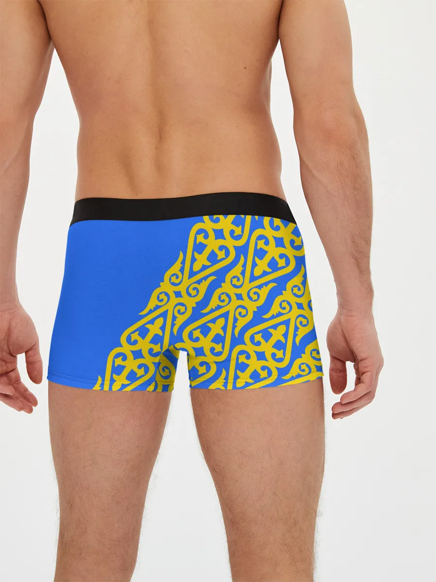 Мужские трусы боксеры / Форма Казахстан