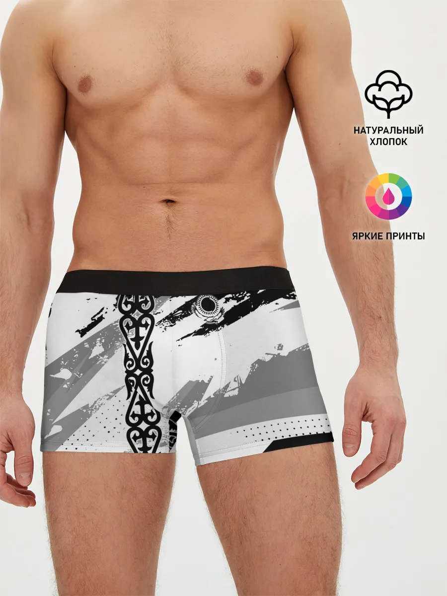 Мужские трусы боксеры / Форма Казахстан