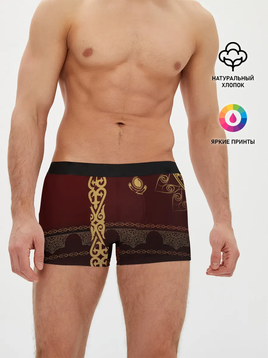 Мужские трусы боксеры / Форма Казахстан