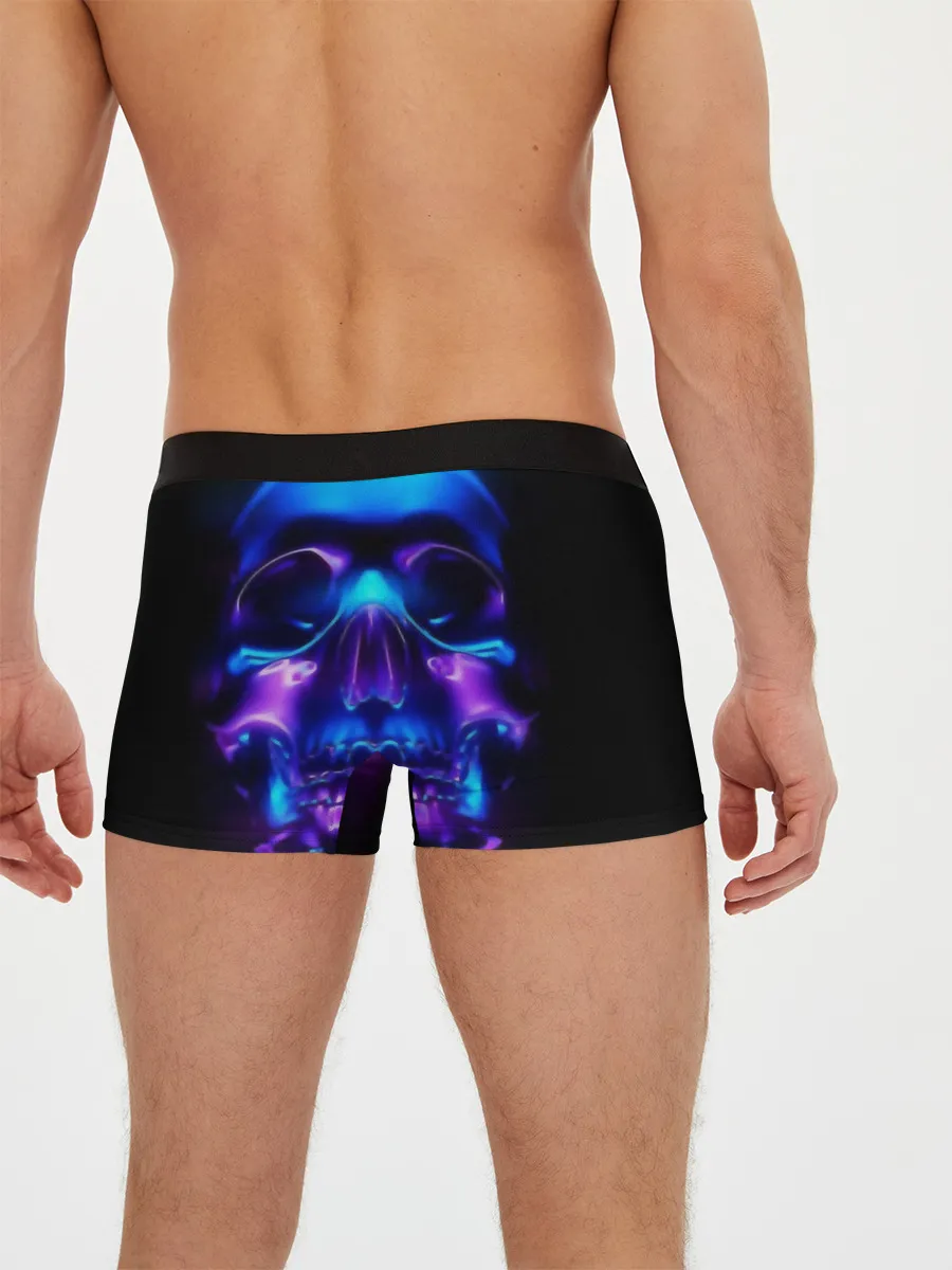 Мужские трусы боксеры / Череп