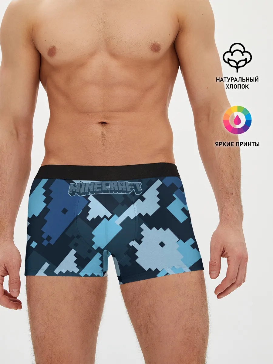 Мужские трусы боксеры / Minecraft