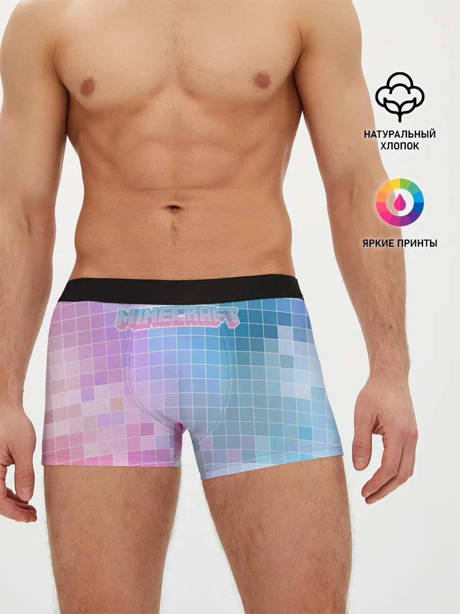 Мужские трусы боксеры / Minecraft