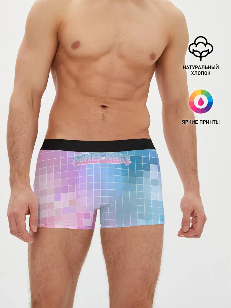 Мужские трусы боксеры / Minecraft