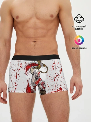 Мужские трусы боксеры / GOD OF WAR
