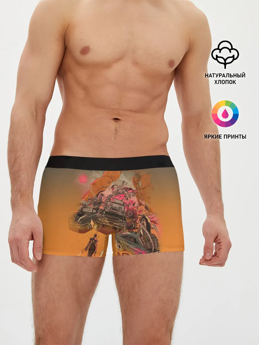 Мужские трусы боксеры / Mad Max Fury Road