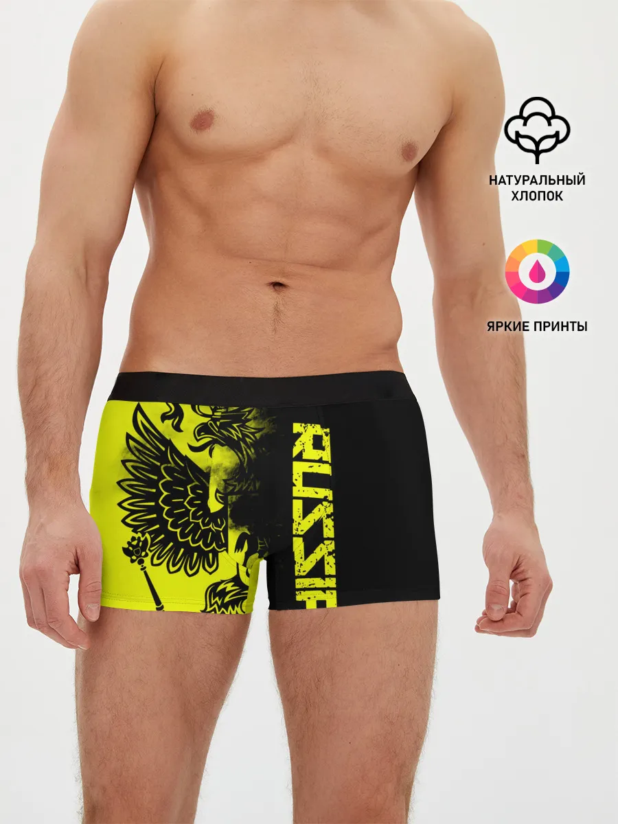 Мужские трусы боксеры / Russia