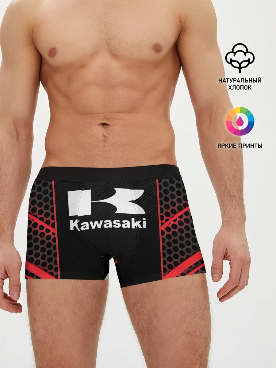 Мужские трусы боксеры / KAWASAKI | КАВАСАКИ