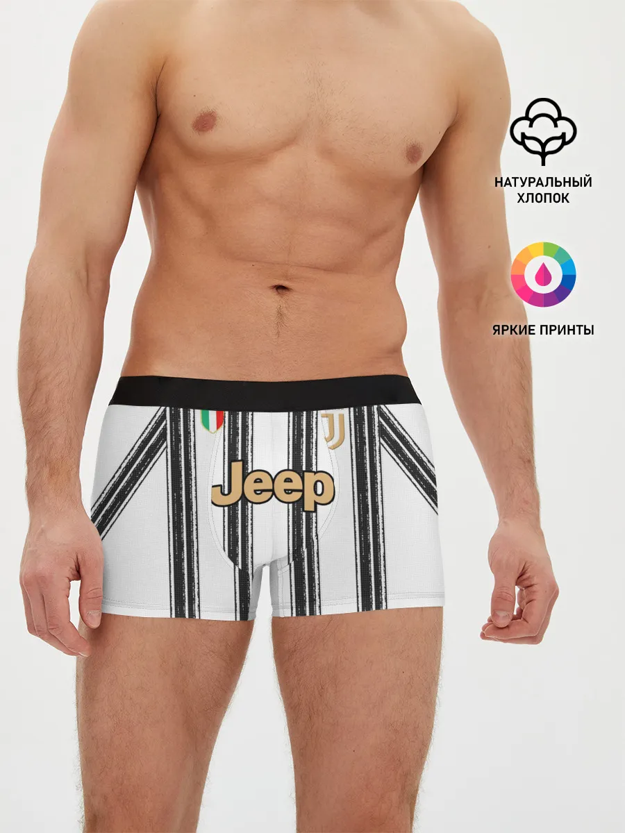 Мужские трусы боксеры / Juventus home 20-21