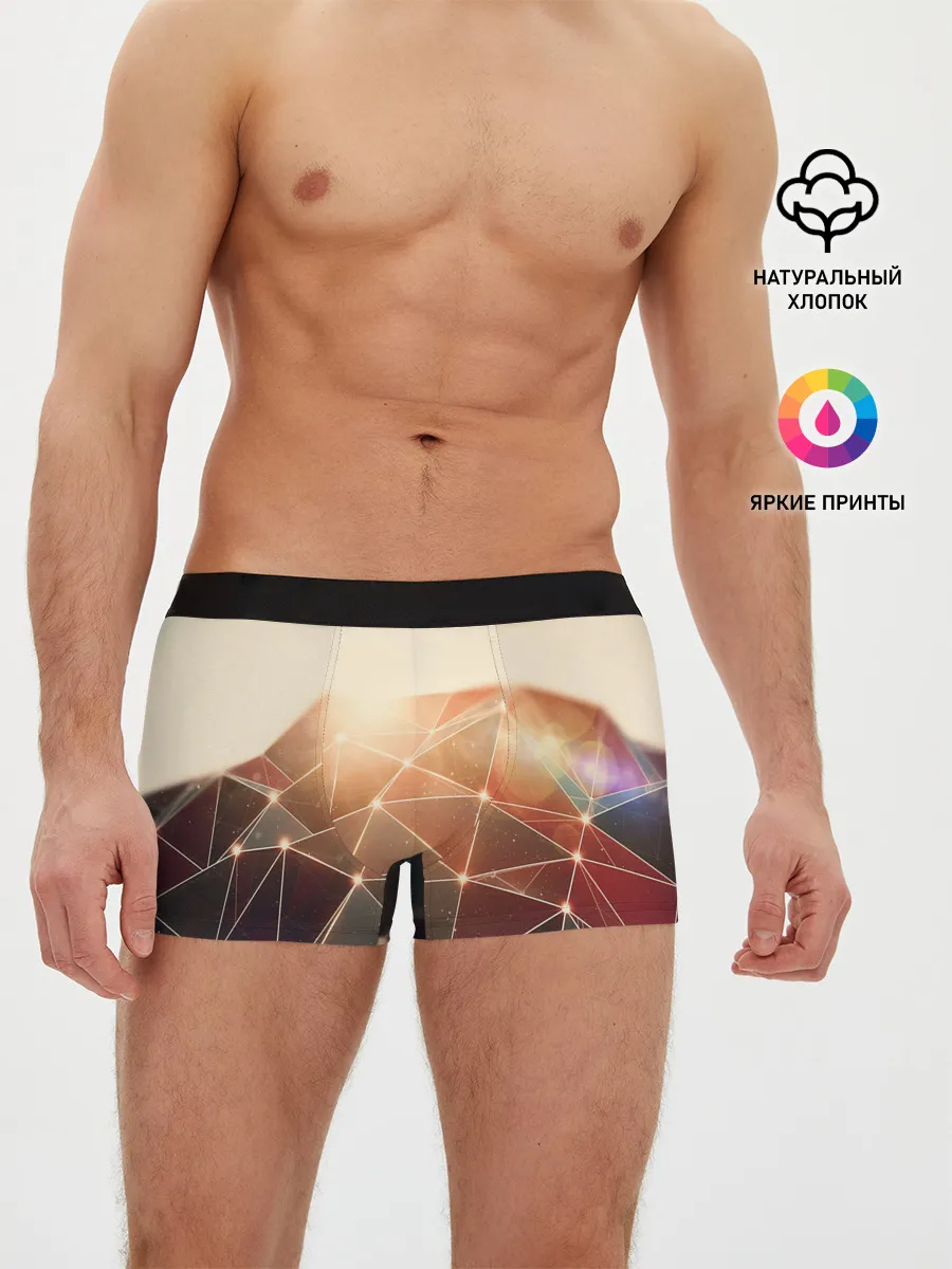 Мужские трусы боксеры / ABSTRACT DIGITAL