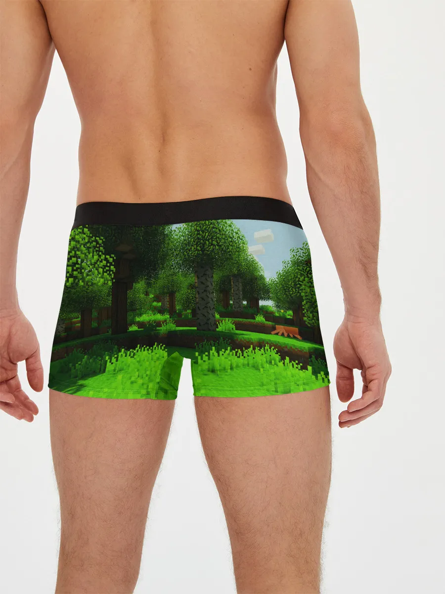 Мужские трусы боксеры / МАЙНКРАФТ