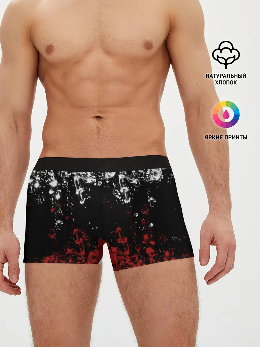 Мужские трусы боксеры / БРЫЗНИ ВОДЫ.