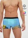 Мужские трусы боксеры / Подводный мир