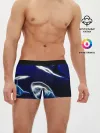 Мужские трусы боксеры / ДЕЛЬФИН В МОРЕ.