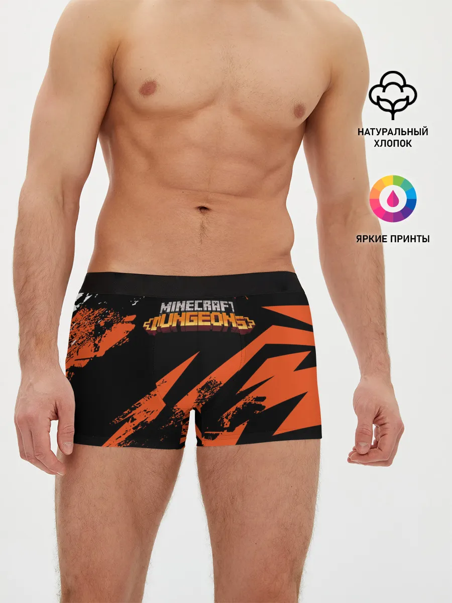 Мужские трусы боксеры / Minecraft: Dungeons