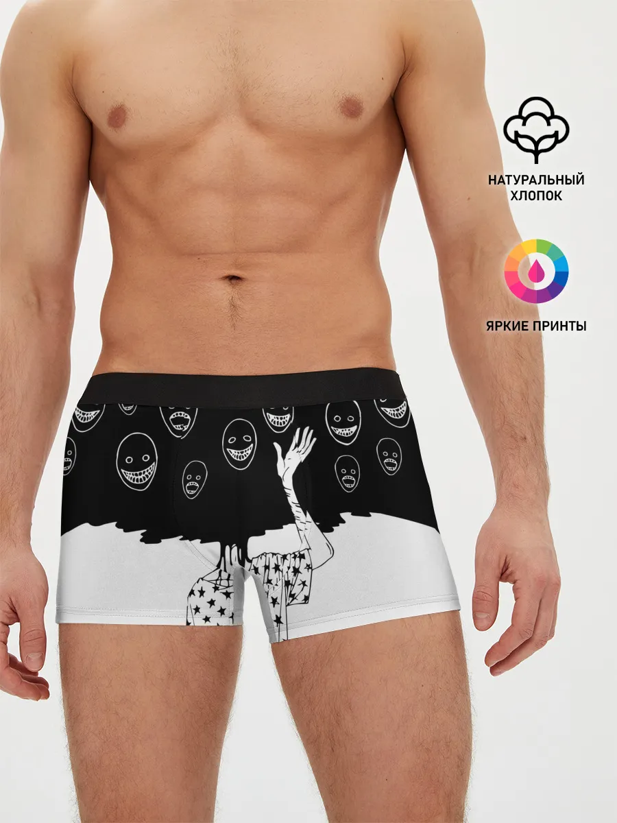 Мужские трусы боксеры / Многоликий | Multi face
