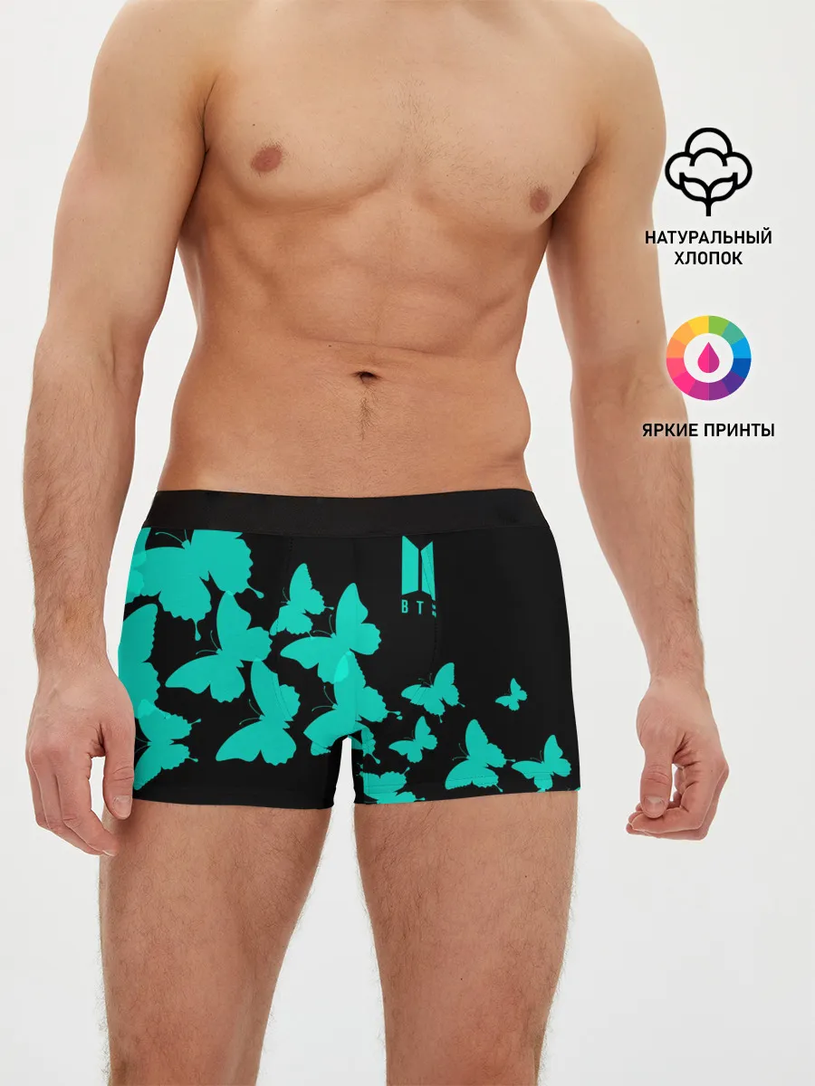 Мужские трусы боксеры / BTS