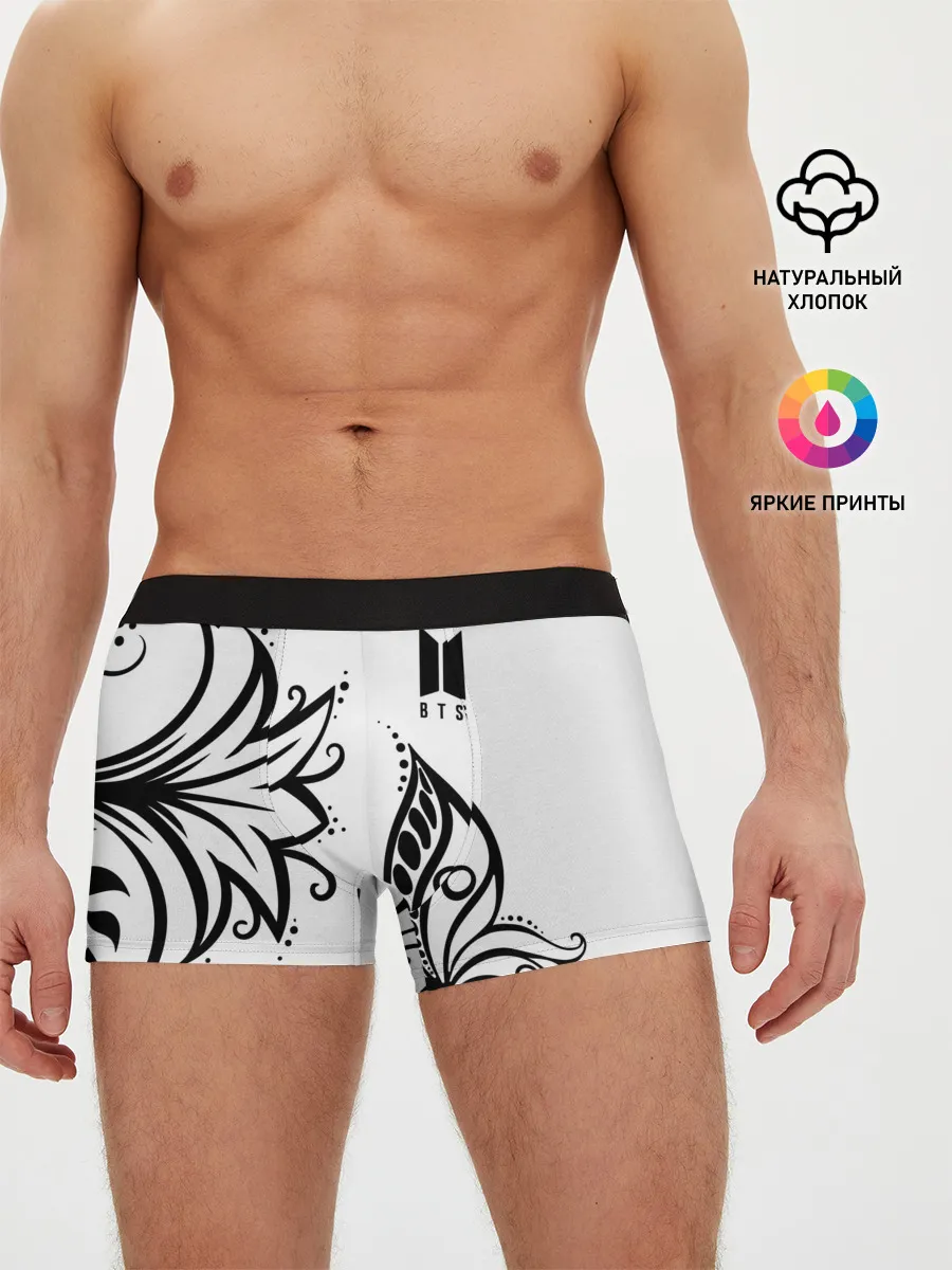 Мужские трусы боксеры / BTS