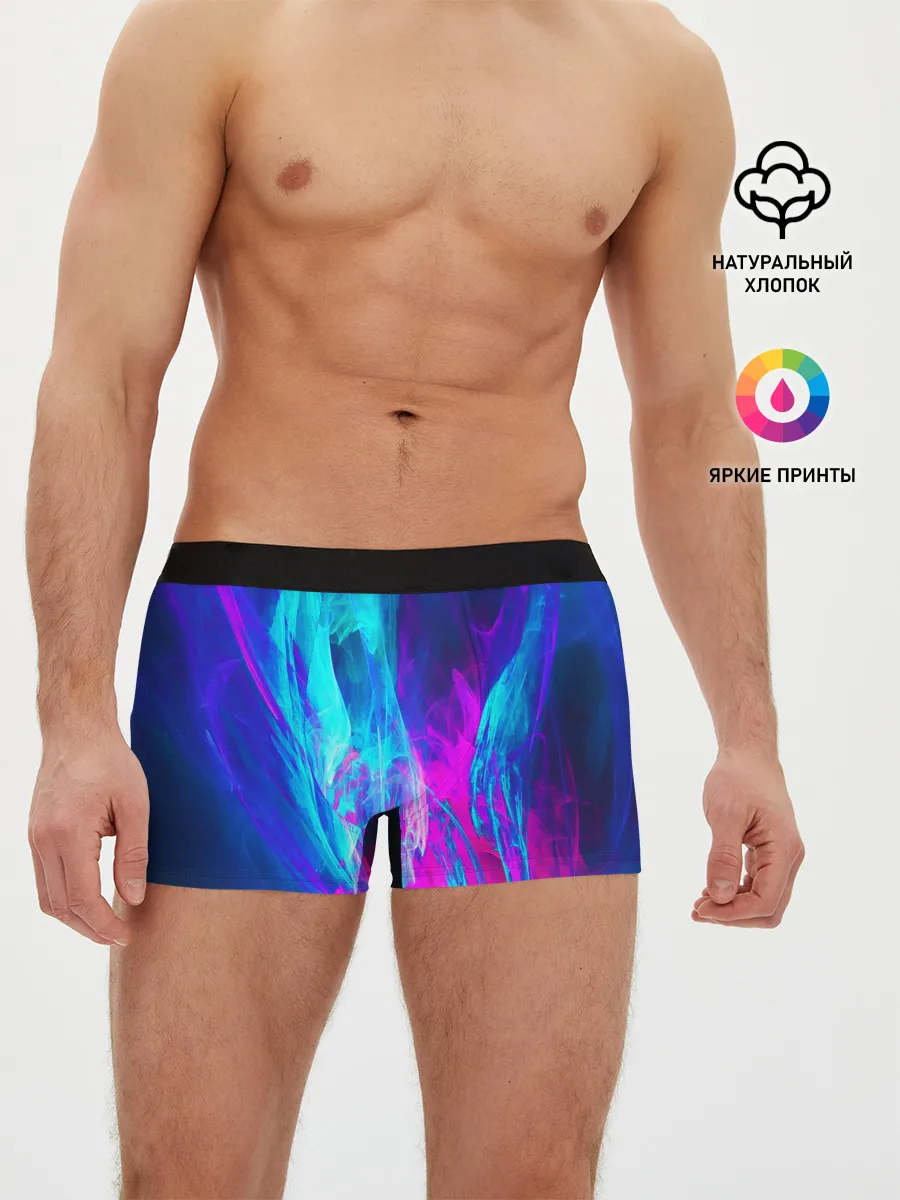 Мужские трусы боксеры / НЕОНОВЫЕ КРАСКИ