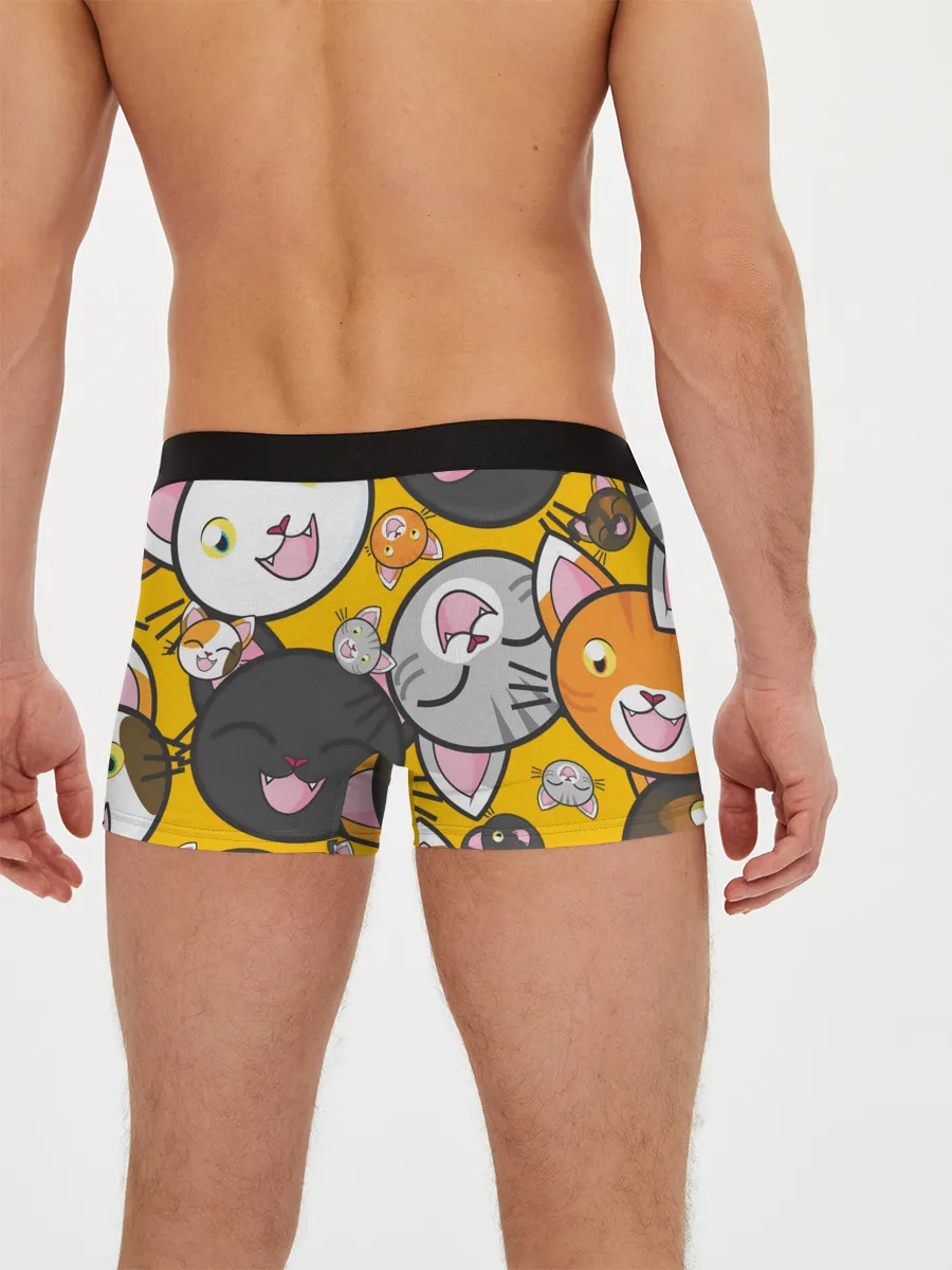 Мужские трусы боксеры / КОТЫ