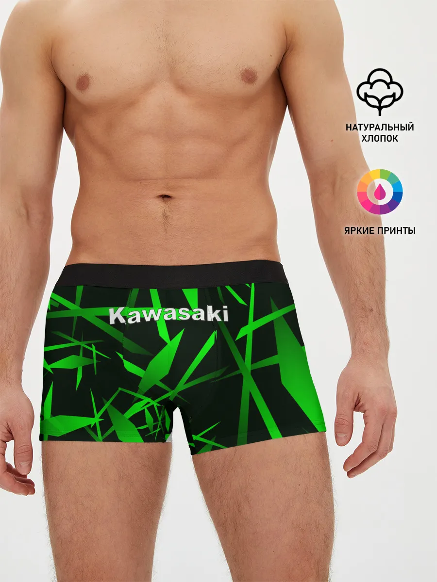 Мужские трусы боксеры / Kawasaki