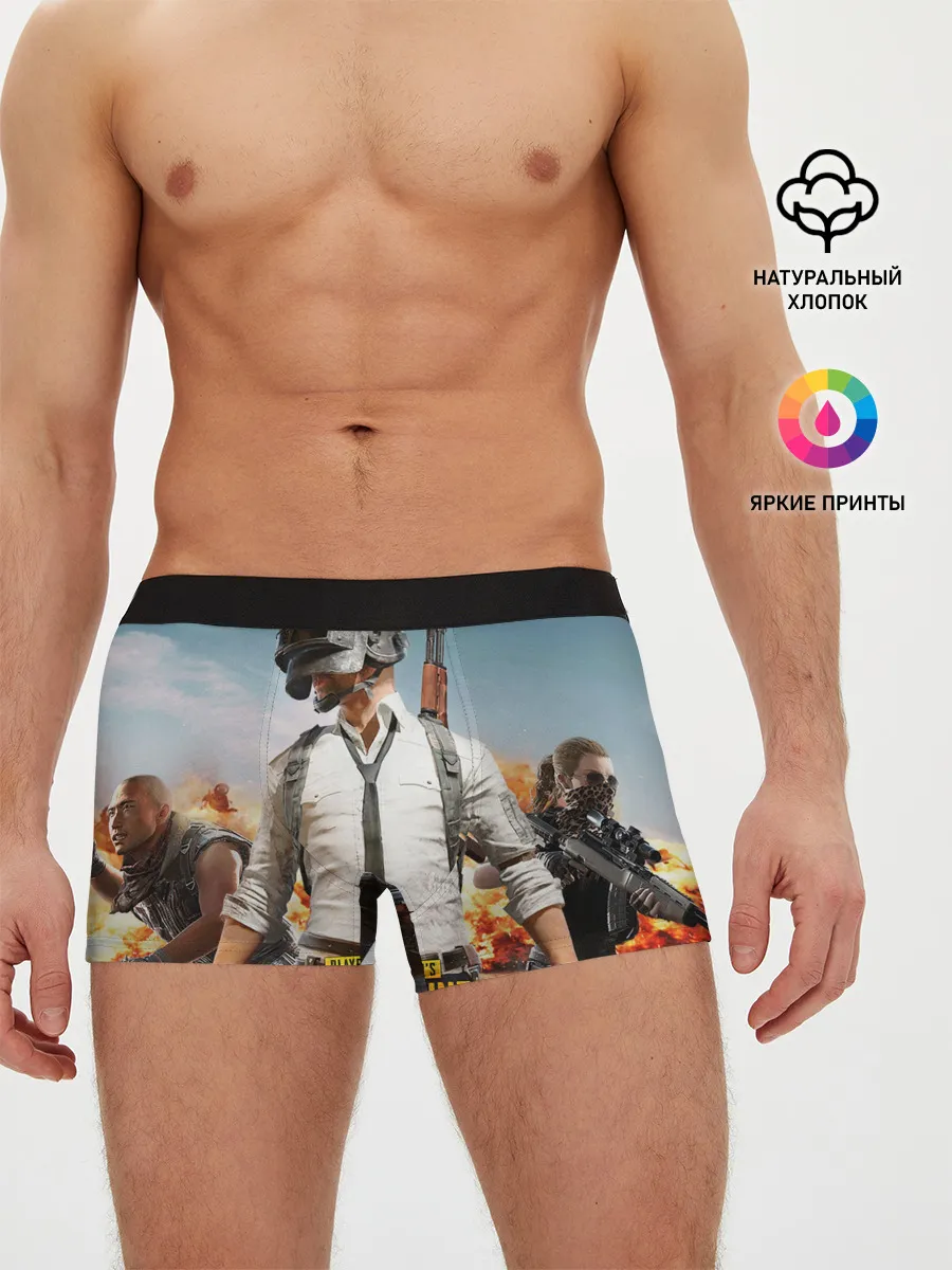 Мужские трусы боксеры / PUBG