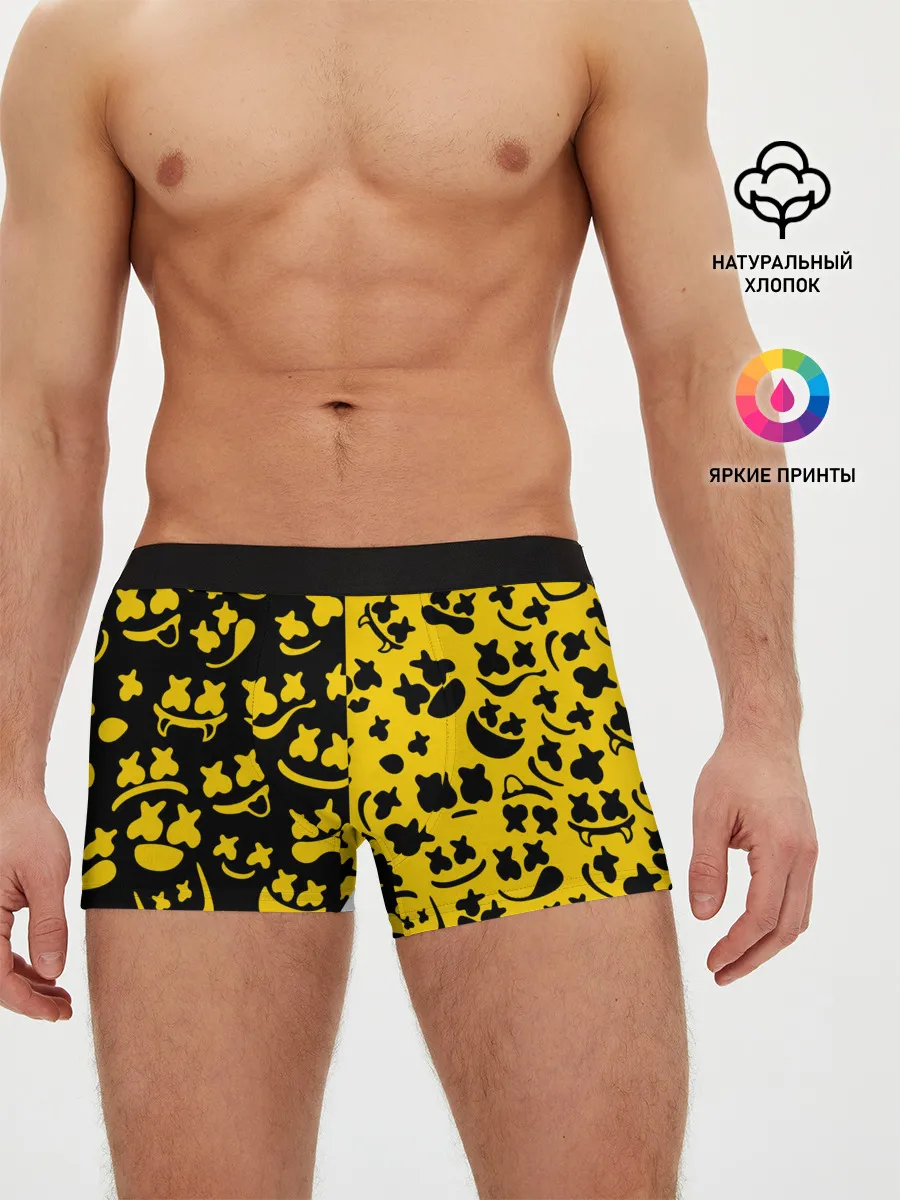 Мужские трусы боксеры / FORTNITE x MARSHMELLO
