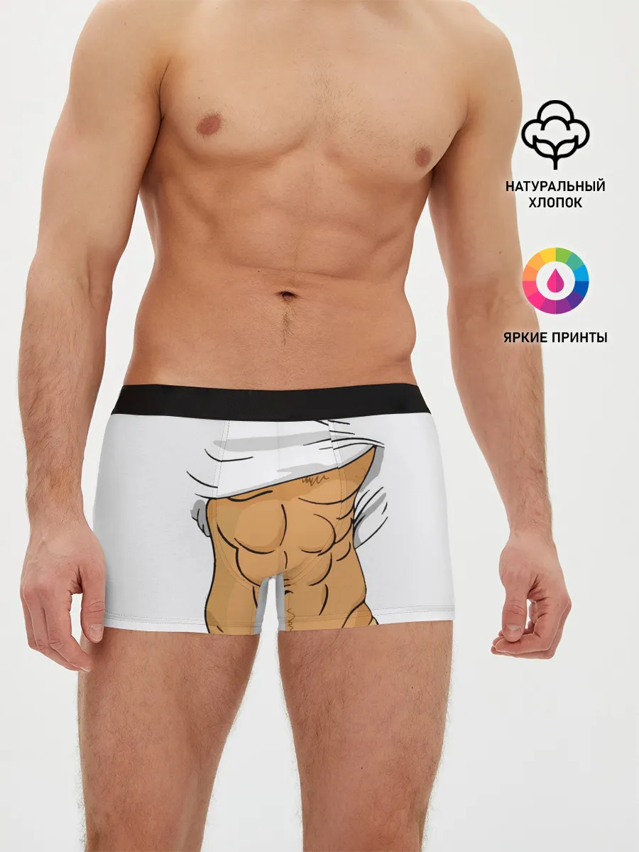 Мужские трусы боксеры / Мужской торс