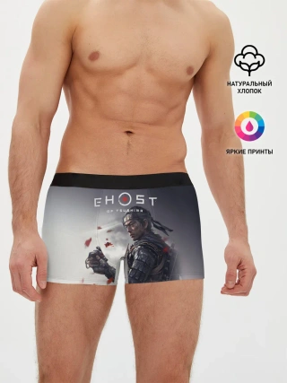 Мужские трусы боксеры / Ghost of Tsushima