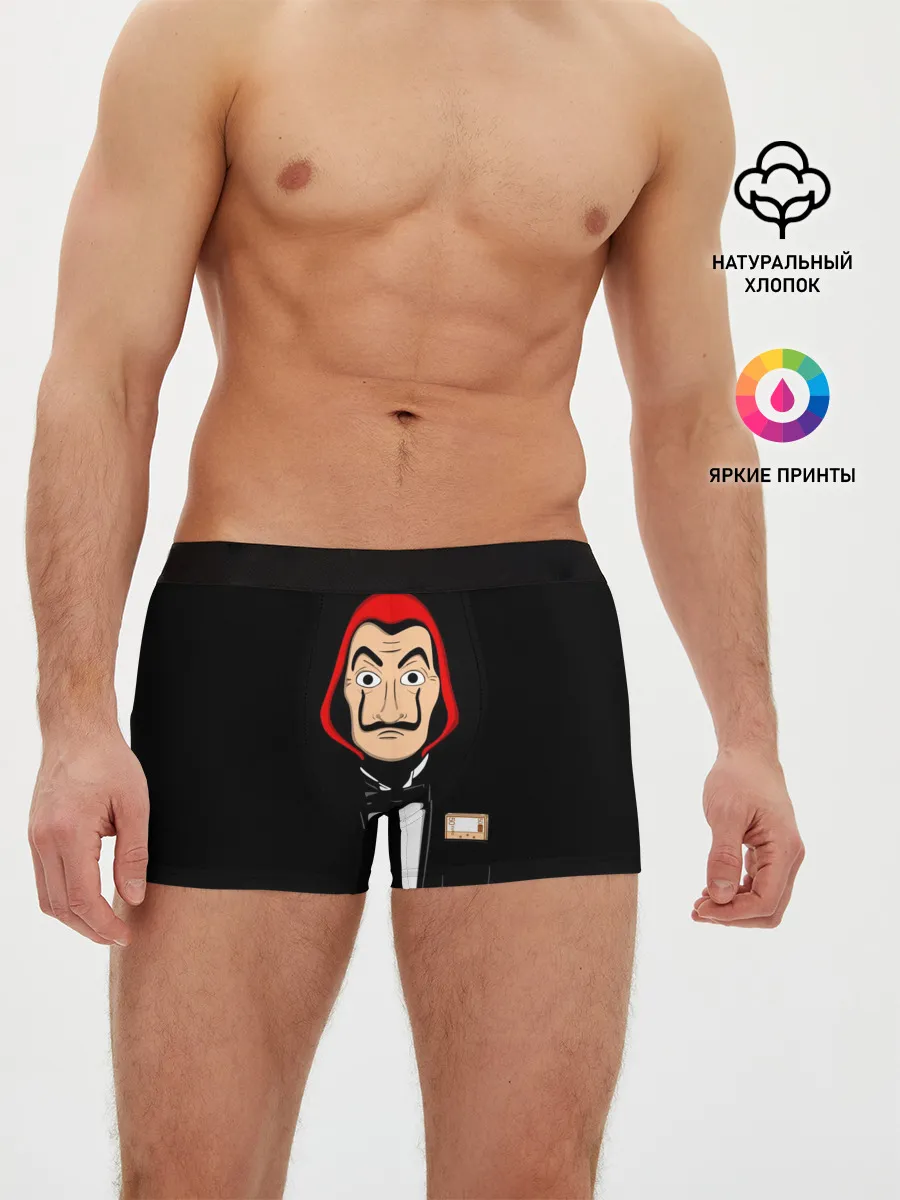 Мужские трусы боксеры / Бумажный Дом