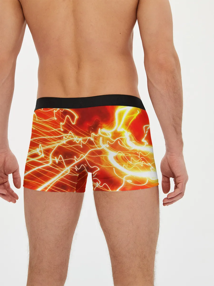 Мужские трусы боксеры / ОГНЕННАЯ МОЛНИЯ