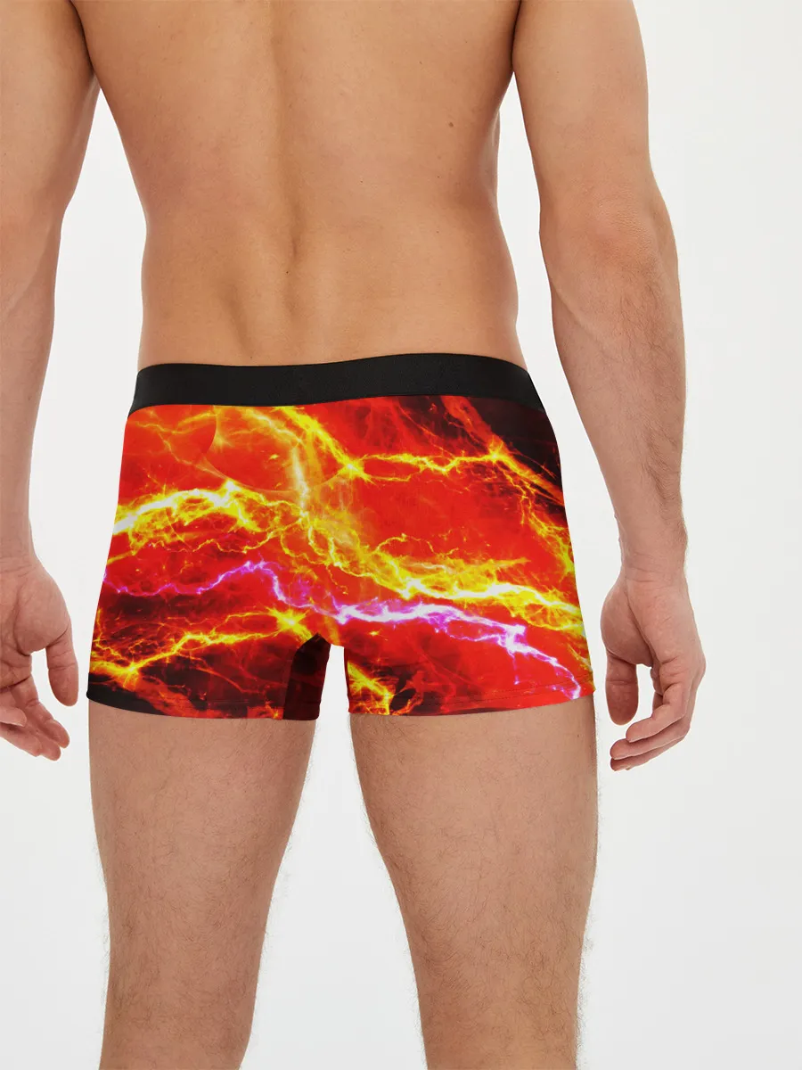 Мужские трусы боксеры / УДАРЫ МОЛНИИ