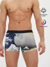 Мужские трусы боксеры / The great wave off kanagawa