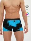 Мужские трусы боксеры / Хвост Феи синие мазки