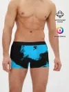 Мужские трусы боксеры / Хвост Феи синие мазки