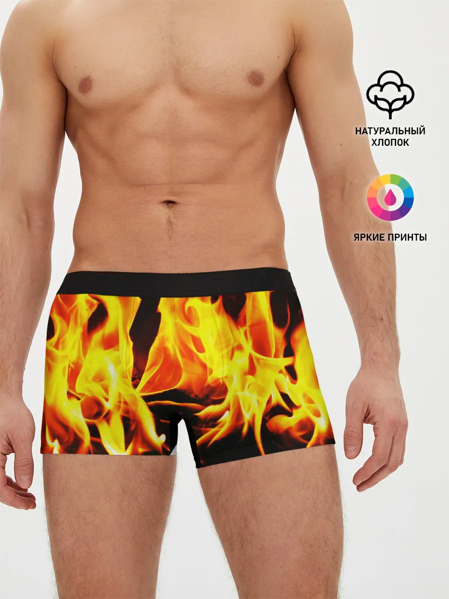 Мужские трусы боксеры / В ОГНЕ