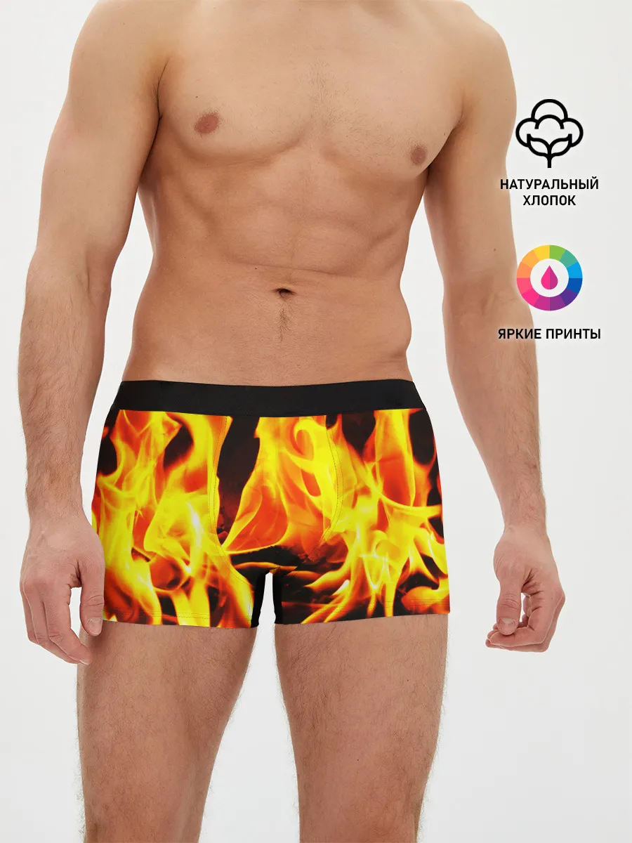 Мужские трусы боксеры / В ОГНЕ