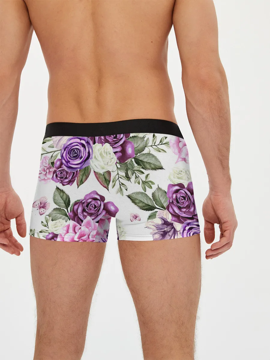 Мужские трусы боксеры / Красивые розы