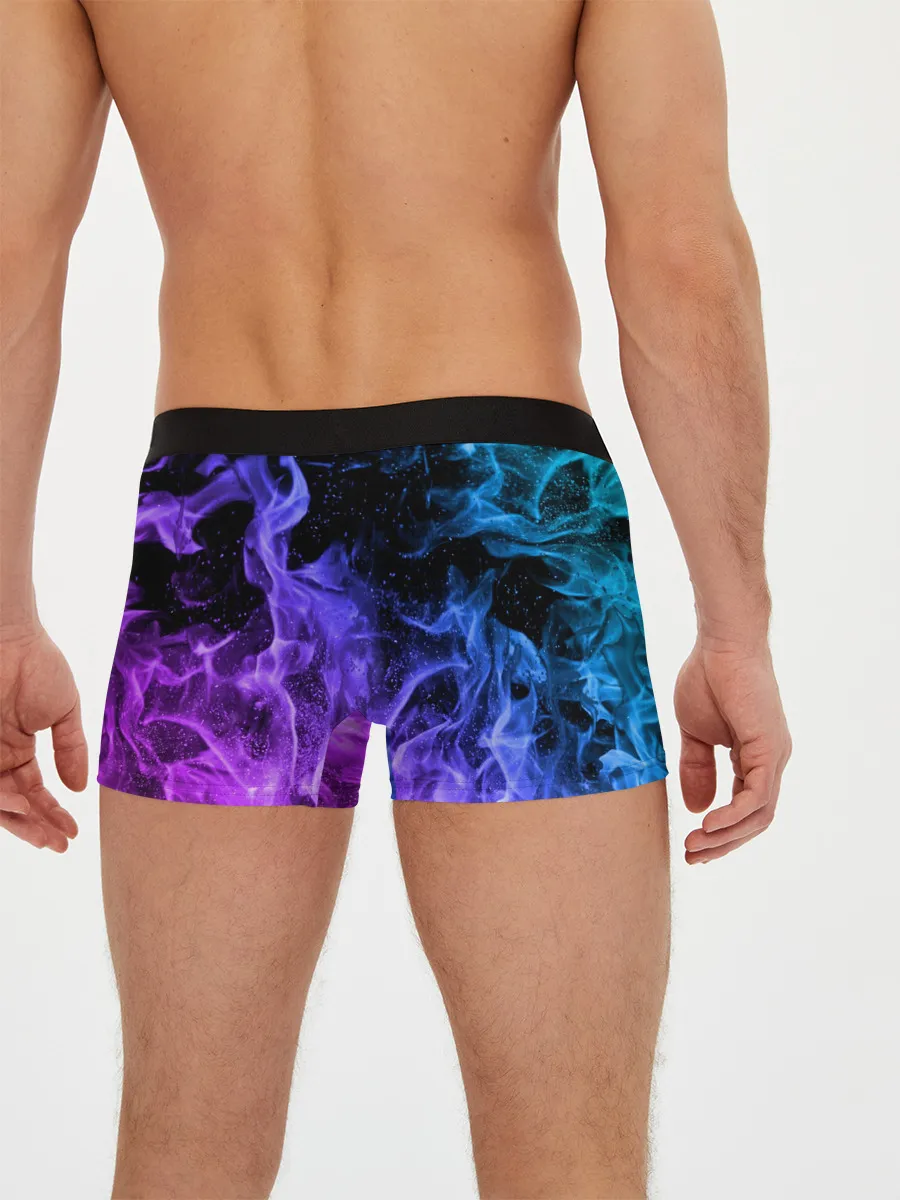 Мужские трусы боксеры / ОГОНЬ НЕОН