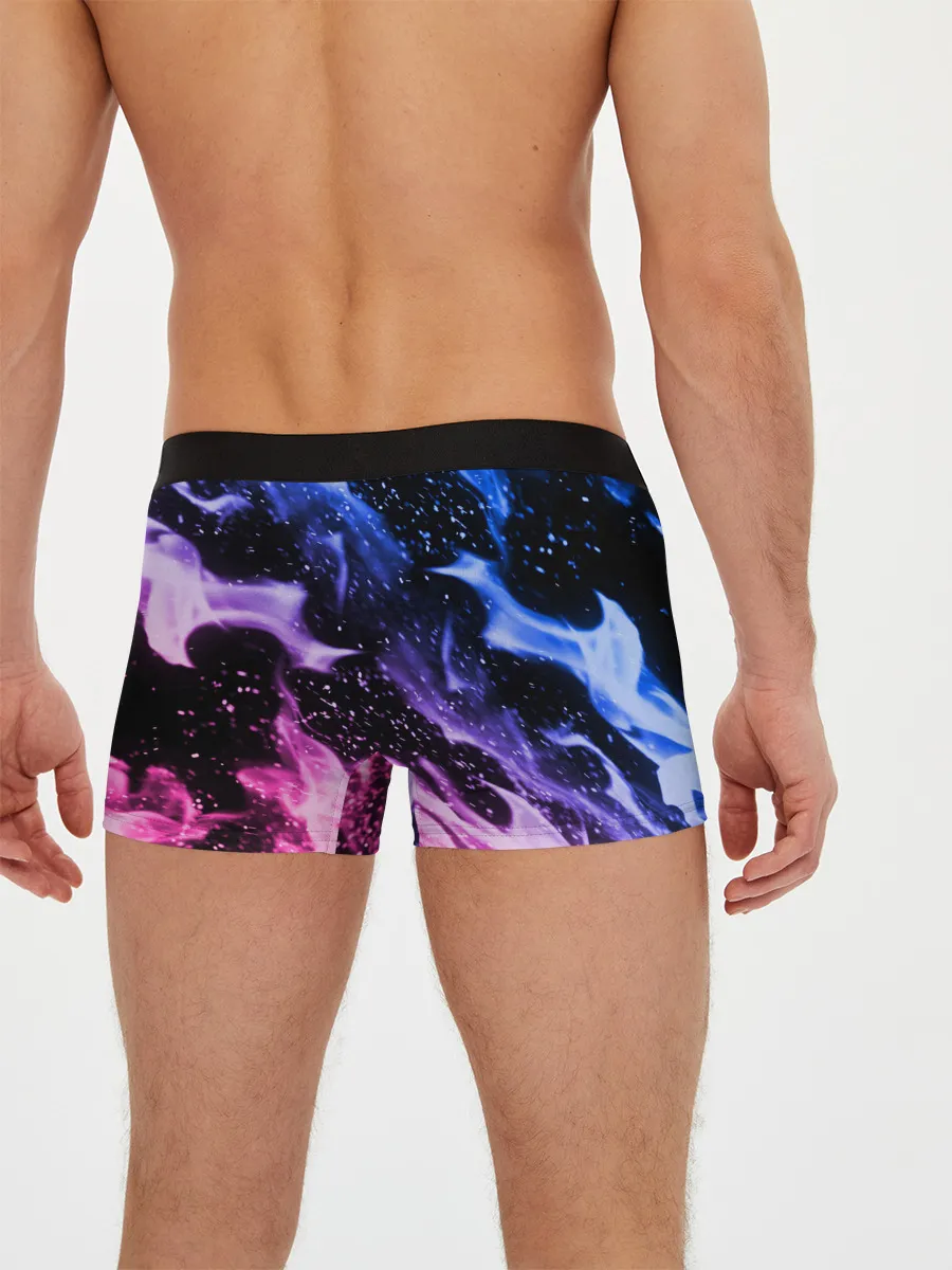 Мужские трусы боксеры / НЕОНОВЫЙ ОГОНЬ | NEON FLAME