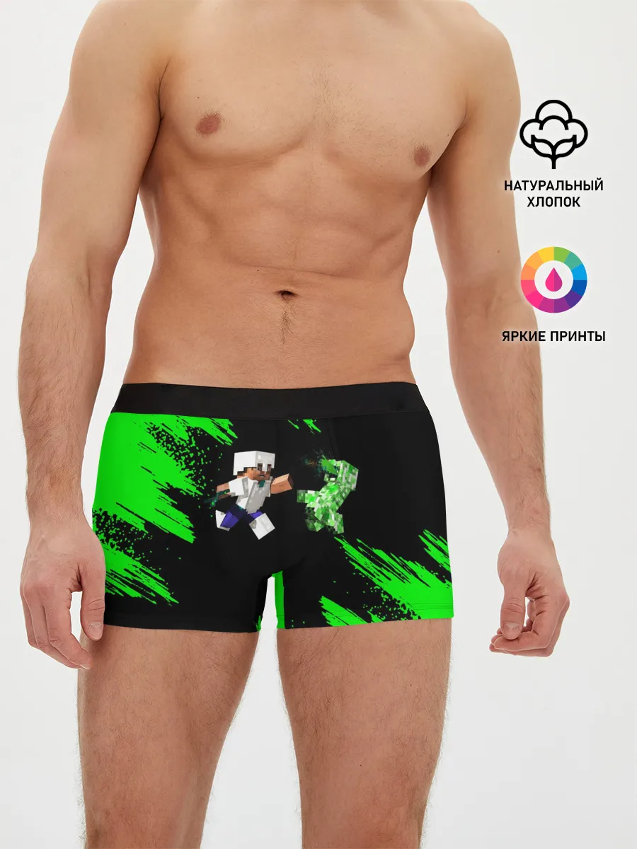 Мужские трусы боксеры / MINECRAFT
