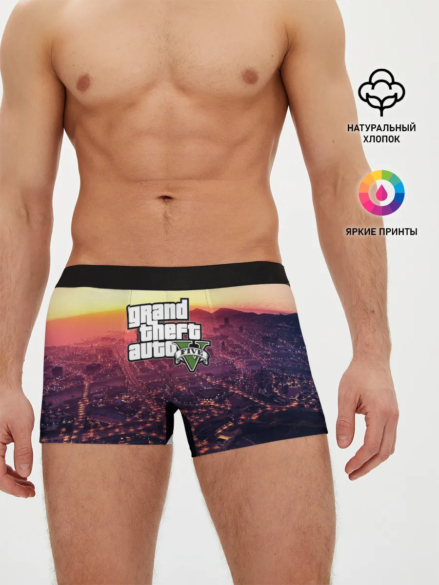 Мужские трусы боксеры / Gta V Five